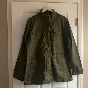 Olive Night utility jacket